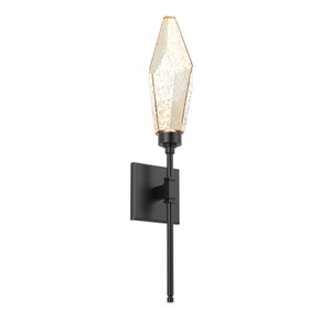 Sconces Single Glass by Hammerton Studio ( 404 | IDB0050-04-MB-CA-L1 Rock Crystal ) 