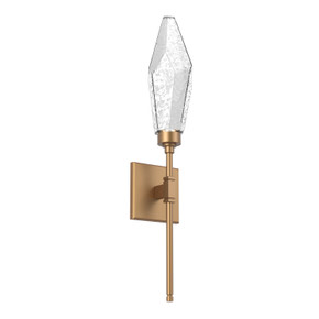 Sconces Single Glass by Hammerton Studio ( 404 | IDB0050-04-NB-CC-L3 Rock Crystal ) 