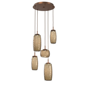 Pendants Multi-port/Cascade by Hammerton Studio ( 404 | CHB0091-05-BB-B-C01-L1 Vessel ) 