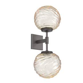 Sconces Double Glass by Hammerton Studio ( 404 | IDB0092-02-GP-A-L3 Gaia ) 
