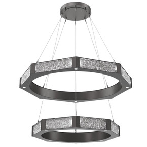Mid. Chandeliers Ring/Halo by Hammerton Studio ( 404 | CHB0061-2B-GP-GC-CA1-L3 Glacier ) 