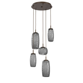 Pendants Multi-port/Cascade by Hammerton Studio ( 404 | CHB0091-05-FB-S-C01-L3 Vessel ) 
