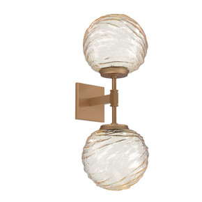 Sconces Double Glass by Hammerton Studio ( 404 | IDB0092-02-NB-A-L3 Gaia ) 