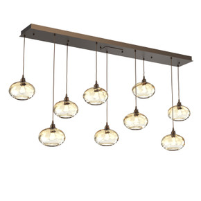Linear/Island 4 Light + by Hammerton Studio ( 404 | PLB0036-09-FB-OA-C01-E2 Coppa ) 