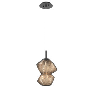 Mini Pendants Glass Down by Hammerton Studio ( 404 | LAB0089-01-MB-B-C01-L1 Mesa ) 