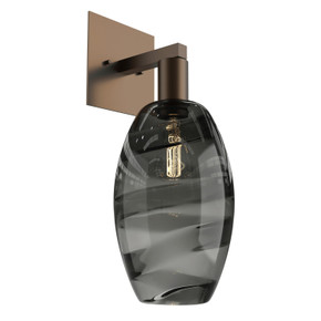 Sconces Single Glass by Hammerton Studio ( 404 | IDB0035-16-FB-OS-E2 Ellisse ) 