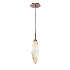 Mini Pendants Glass Down by Hammerton Studio ( 404 | LAB0050-17-BB-CA-C01-L1 Rock Crystal ) 