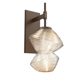 Sconces Single Glass by Hammerton Studio ( 404 | IDB0089-01-FB-A-L3 Mesa ) 