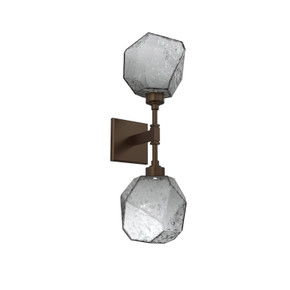 Sconces Double Glass by Hammerton Studio ( 404 | IDB0039-02-FB-S-L3 Gem ) 