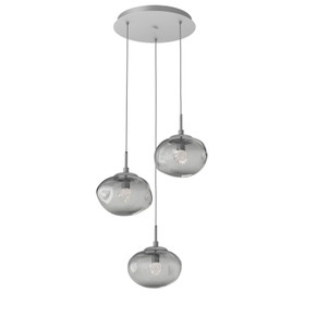 Mini Pendants 3 Light Cluster by Hammerton Studio ( 404 | CHB0068-03-CS-FS-C01-L1 Nebula ) 