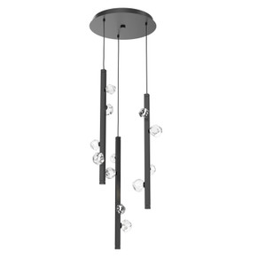 Mini Pendants 3 Light Cluster by Hammerton Studio ( 404 | CHB0070-03-MB-CZ-CA1-L3 Stella ) 