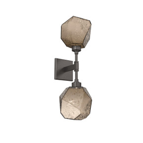 Sconces Double Glass by Hammerton Studio ( 404 | IDB0039-02-GP-B-L1 Gem ) 