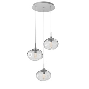 Mini Pendants 3 Light Cluster by Hammerton Studio ( 404 | CHB0068-03-CS-GC-C01-L3 Nebula ) 