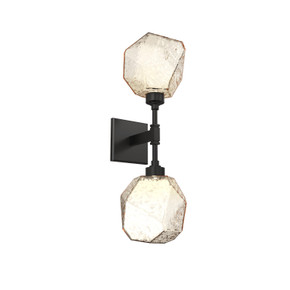Sconces Double Glass by Hammerton Studio ( 404 | IDB0039-02-MB-A-L3 Gem ) 