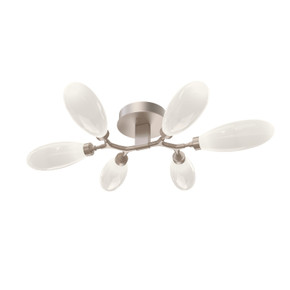 Semi-Flush Mts. Glass Down by Hammerton Studio ( 404 | CLB0071-01-BS-WL-L3 Fiori ) 