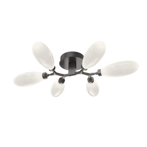 Semi-Flush Mts. Glass Down by Hammerton Studio ( 404 | CLB0071-01-GP-WL-L3 Fiori ) 