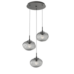 Mini Pendants 3 Light Cluster by Hammerton Studio ( 404 | CHB0068-03-GP-ZS-C01-L1 Nebula ) 