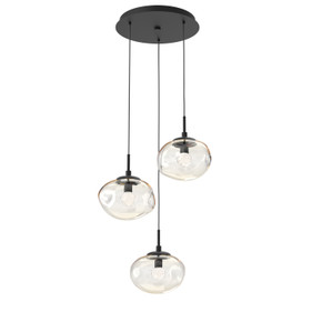 Mini Pendants 3 Light Cluster by Hammerton Studio ( 404 | CHB0068-03-MB-FA-C01-L3 Nebula ) 