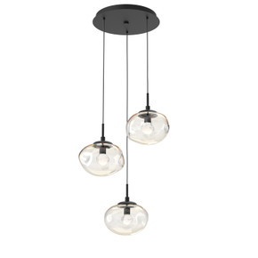 Mini Pendants 3 Light Cluster by Hammerton Studio ( 404 | CHB0068-03-MB-ZA-C01-L1 Nebula ) 