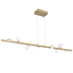 Linear/Island 4 Light + by Hammerton Studio ( 404 | PLB0070-54-GB-CZ-CA1-L3 Stella ) 
