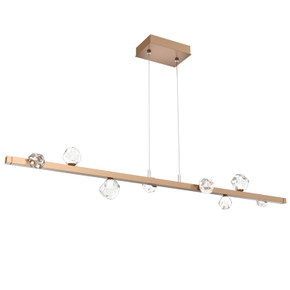 Linear/Island 4 Light + by Hammerton Studio ( 404 | PLB0070-54-NB-CZ-CA1-L3 Stella ) 