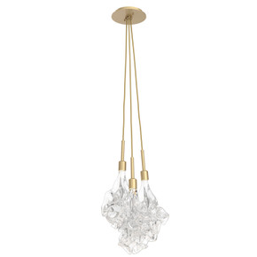 Mini Pendants 3 Light Cluster by Hammerton Studio ( 404 | LAB0059-0A-GB-BC-C01-L3 Blossom ) 