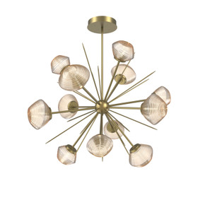 Mid. Chandeliers Starburst by Hammerton Studio ( 404 | CHB0089-0B-GB-A-001-L3 Mesa ) 