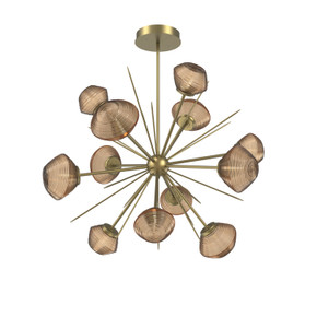 Mid. Chandeliers Starburst by Hammerton Studio ( 404 | CHB0089-0B-GB-B-001-L1 Mesa ) 