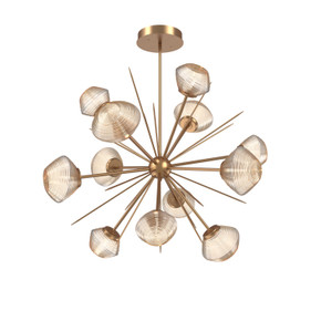 Mid. Chandeliers Starburst by Hammerton Studio ( 404 | CHB0089-0B-NB-A-001-L1 Mesa ) 