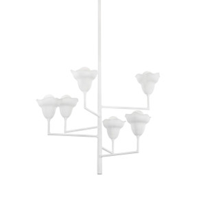 Mid. Chandeliers Metal Shade by Hudson Valley ( 70 | 1286-WP Alora ) 
