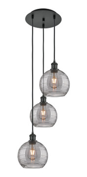 Pendants Multi-port/Cascade by Innovations ( 405 | 113B-3P-BK-G1213-8SM Ballston ) 