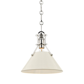 Mini Pendants Metal Shade by Hudson Valley ( 70 | MDS351-PN/OW Painted No.2 ) 