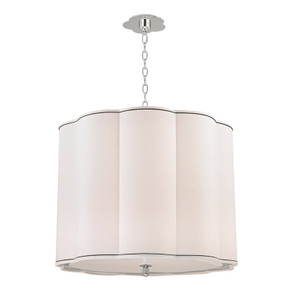 Pendants Drum Shade by Hudson Valley ( 70 | 7925-PN Sweeny ) 