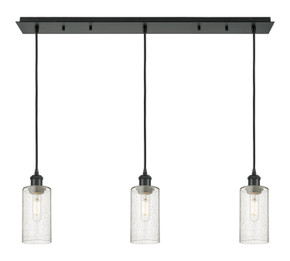 Linear/Island 3 Light Bar by Innovations ( 405 | 123B-3P-BK-G434-7SDY Downtown Urban ) 
