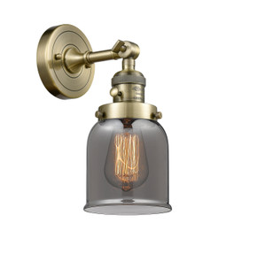 Sconces Single Glass by Innovations ( 405 | 203SW-AB-G53 Franklin Restoration ) 