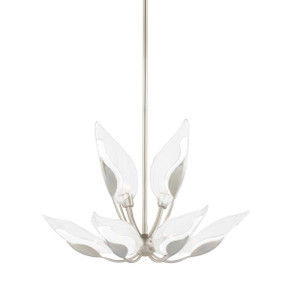 Mid. Chandeliers Glass Up by Hudson Valley ( 70 | 4829-SL Blossom ) 