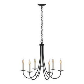 Mid. Chandeliers Candle by Hubbardton Forge ( 39 | 101160-SKT-10 Simple Lines ) 