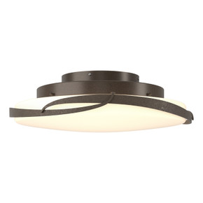 Flush Mounts Bowl Style by Hubbardton Forge ( 39 | 126742-LED-05-GG0437 Flora ) 