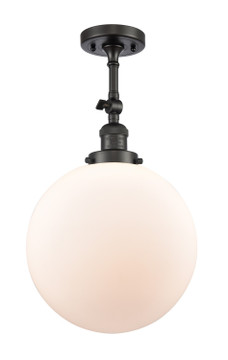 Semi-Flush Mts. Directional by Innovations ( 405 | 201F-OB-G201-12-LED Franklin Restoration ) 