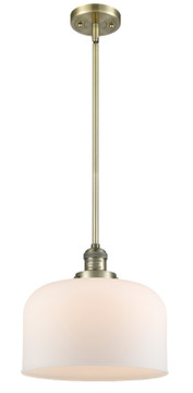 Pendants Glass Down by Innovations ( 405 | 201S-AB-G71-L Franklin Restoration ) 