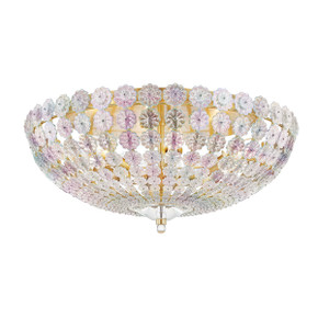 Flush Mounts Bowl Style by Hudson Valley ( 70 | 8222-AGB Floral Park ) 