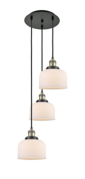 Mini Pendants 3 Light Cluster by Innovations ( 405 | 113F-3P-BAB-G71 Franklin Restoration ) 