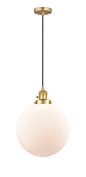 Mini Pendants Glass Down by Innovations ( 405 | 201CSW-SG-G201-12-LED Franklin Restoration ) 