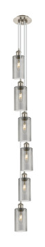 Pendants Multi-port/Cascade by Innovations ( 405 | 106B-6P-SN-G434-7SM Downtown Urban ) 