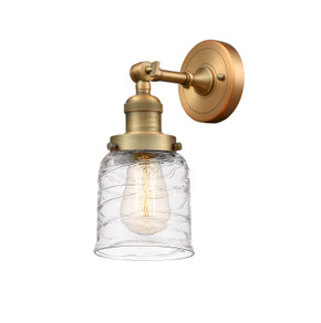 Sconces Single Glass by Innovations ( 405 | 203-BB-G513 Franklin Restoration ) 