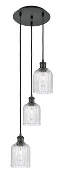 Mini Pendants 3 Light Cluster by Innovations ( 405 | 113B-3P-BK-G559-5SDY Ballston ) 