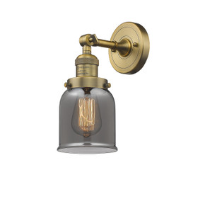 Sconces Single Glass by Innovations ( 405 | 203-BB-G53-LED Franklin Restoration ) 