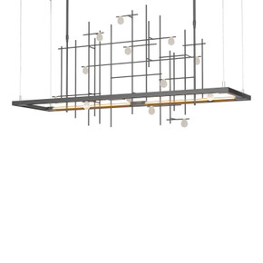 Linear/Island Ring/Halo by Hubbardton Forge ( 39 | 139752-LED-LONG-10-YG0500 Four Seasons ) 