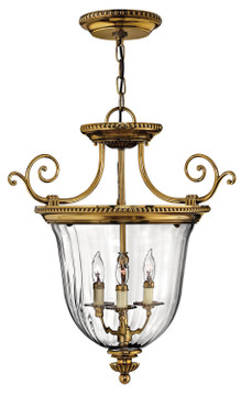 Foyer/Hall Lanterns Glass w/Frame by Hinkley ( 13 | 3613BB Cambridge ) 