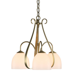 Mini Chandeliers Glass Shade by Hubbardton Forge ( 39 | 101441-SKT-86-GG0001 Sweeping Taper ) 